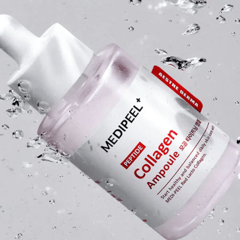 Red Lacto Peptide Collagen Tightening Ampoule - WowSkin Romania